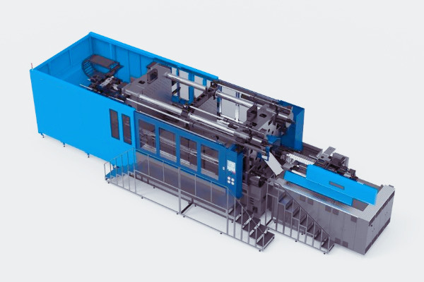 臥式雙色注塑機設(shè)備圖